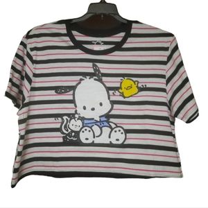 Pochacco by Sanrio crop top tshirt women's size XL